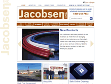 Tablet Screenshot of jacobseninc.com